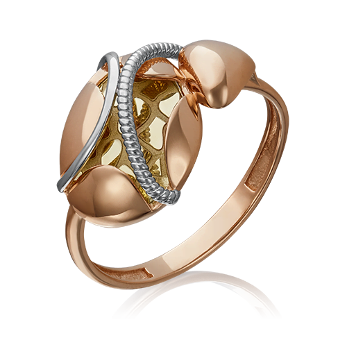 Кольцо из комбинированного золота 01-5225-00-000-1113-65