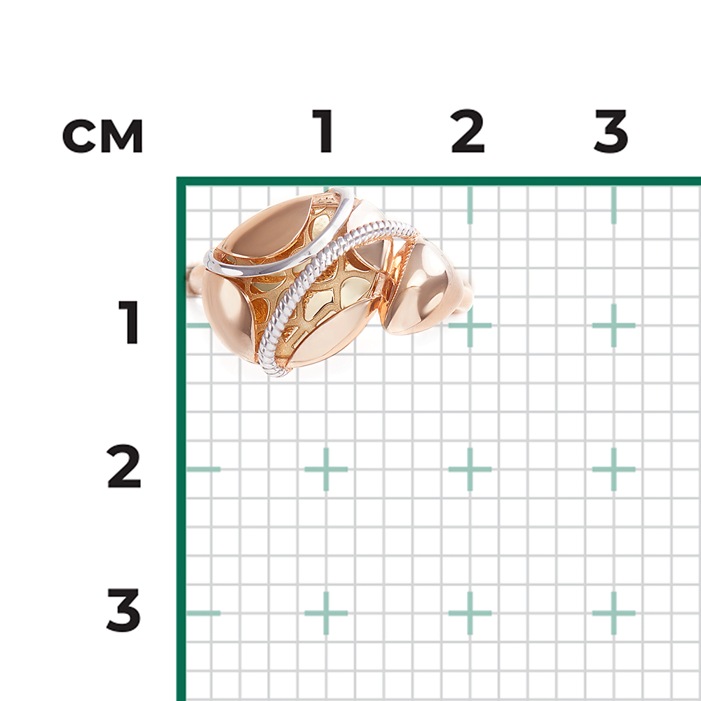 Кольцо из комбинированного золота 01-5225-00-000-1113-65