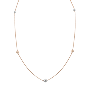 Колье из комбинированного золота 07-0209-00-000-1111-01