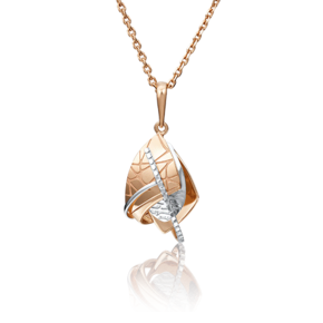 Подвеска из комбинированного золота 03-2826-00-000-1111-48