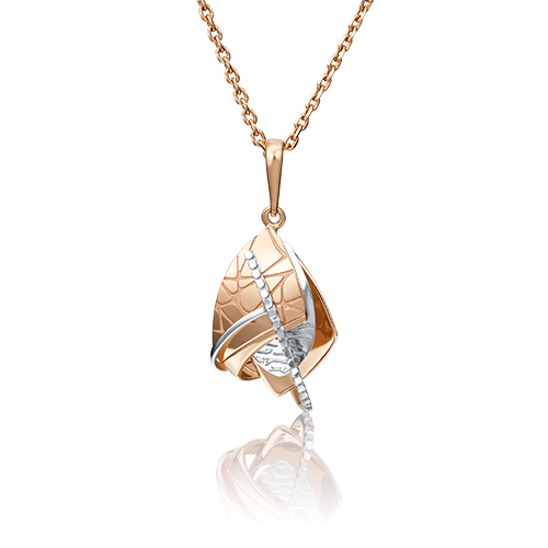 Подвеска из комбинированного золота 03-2826-00-000-1111-48