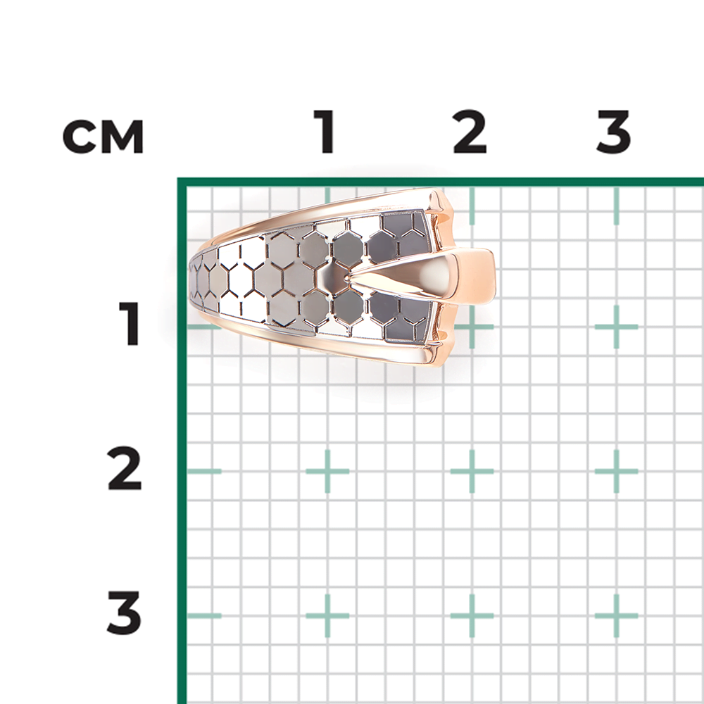 Кольцо из комбинированного золота 01-5763-00-000-1111