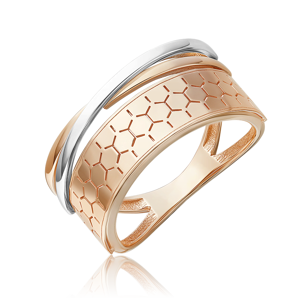 Кольцо из комбинированного золота 01-5765-00-000-1111