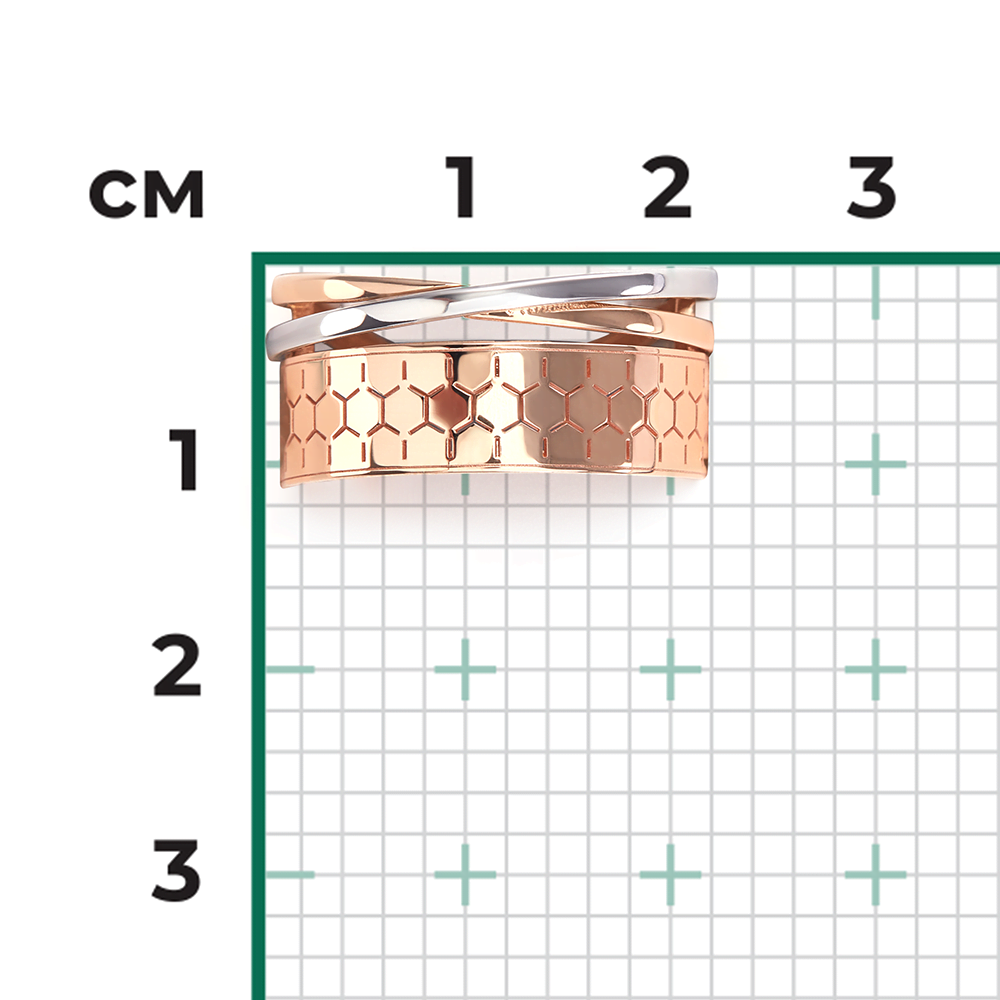 Кольцо из комбинированного золота 01-5765-00-000-1111