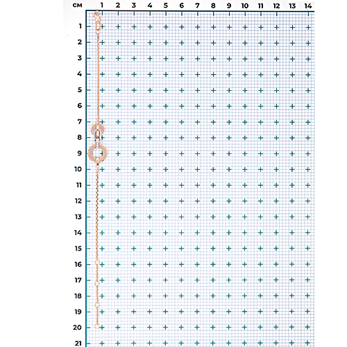 Браслет из комбинированного золота с бриллиантами 05-0734-00-101-1111