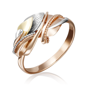 Кольцо из комбинированного золота 01-5107-00-000-1140-48