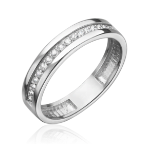 Кольцо из серебра с фианитами 01-1770-00-401-0200