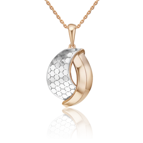 Подвеска из комбинированного золота 03-3482-01-000-1111