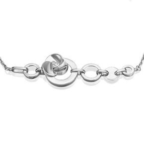 Браслет из белого золота с бриллиантами 05-0738-00-101-1120