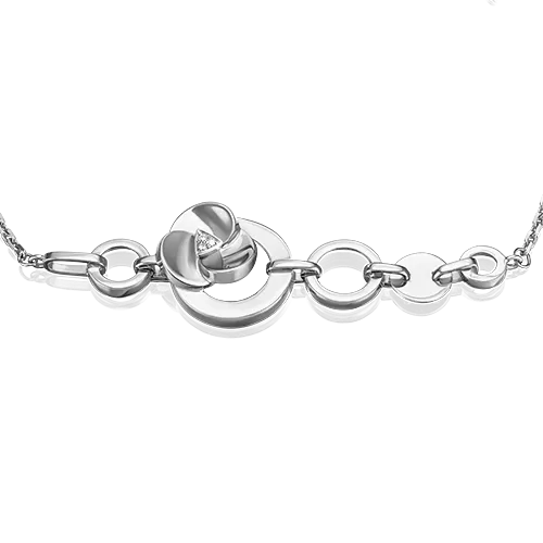 Браслет из белого золота с бриллиантами 05-0738-00-101-1120