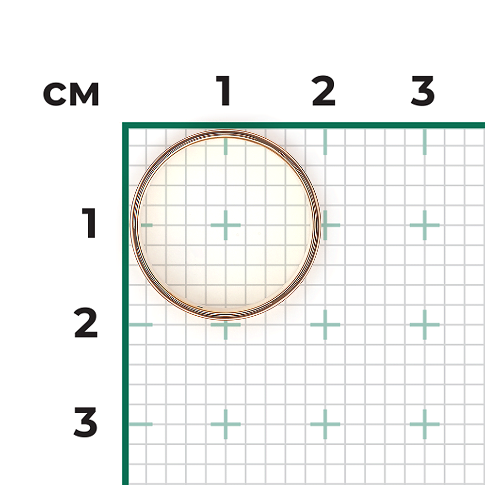 Обручальное кольцо из комбинированного золота 01-4792-00-000-1113-54