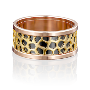 Обручальное кольцо из комбинированного золота 01-4793-00-000-1113-54