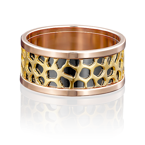 Обручальное кольцо из комбинированного золота 01-4793-00-000-1113-54