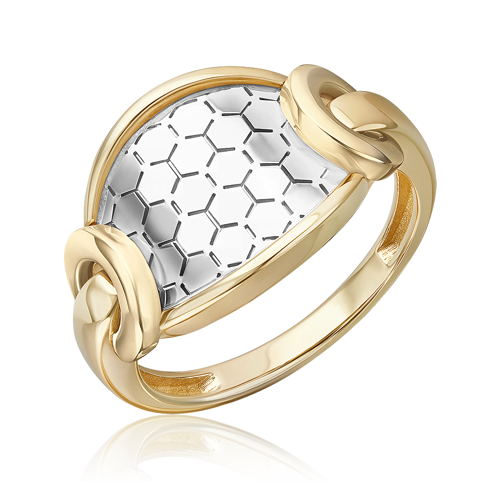 Кольцо из комбинированного золота 01-5764-01-000-1121