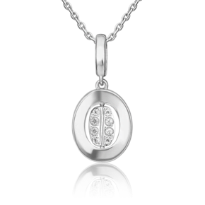 Подвеска из белого золота с натуральными топазами white 03-3320-00-201-1120