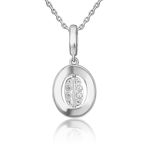 Подвеска из белого золота с натуральными топазами white 03-3320-00-201-1120