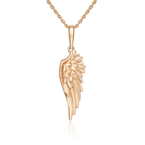 Подвеска «Крыло Ники» из красного золота 03-3592-00-000-1110