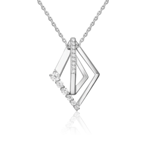 Подвеска из серебра с фианитами 03-3426-00-401-0200