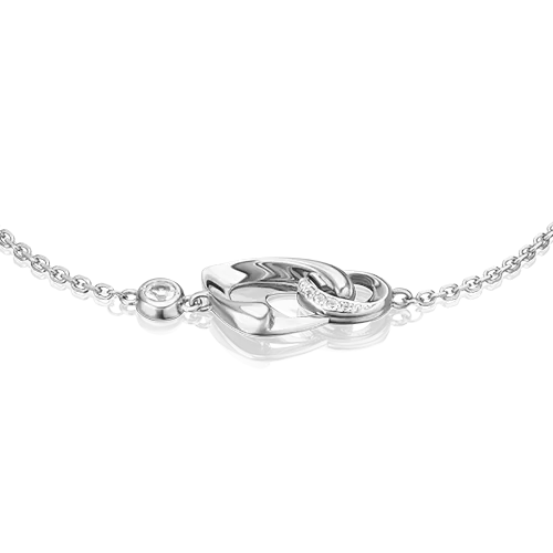 Браслет «Настроение» из белого золота с натуральными топазами white 05-0704-00-201-1120