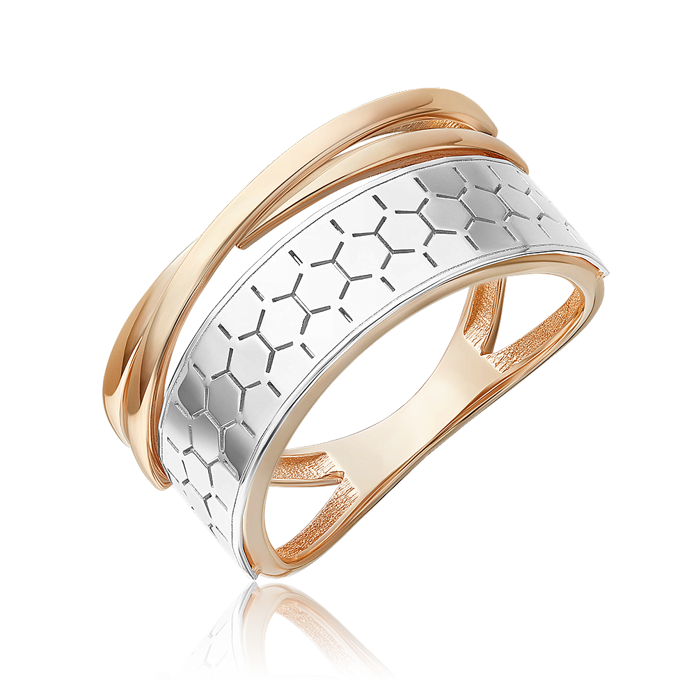 Кольцо из комбинированного золота 01-5765-01-000-1111