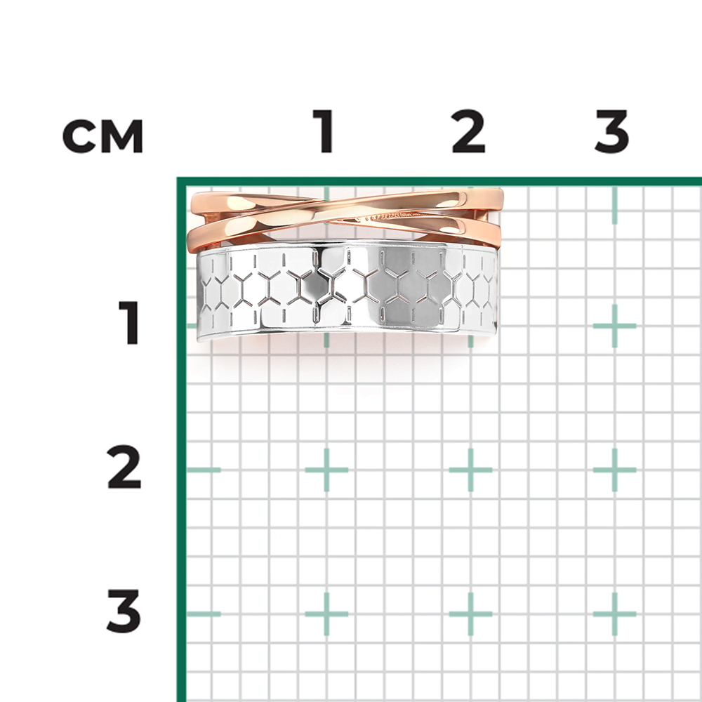 Кольцо из комбинированного золота 01-5765-01-000-1111