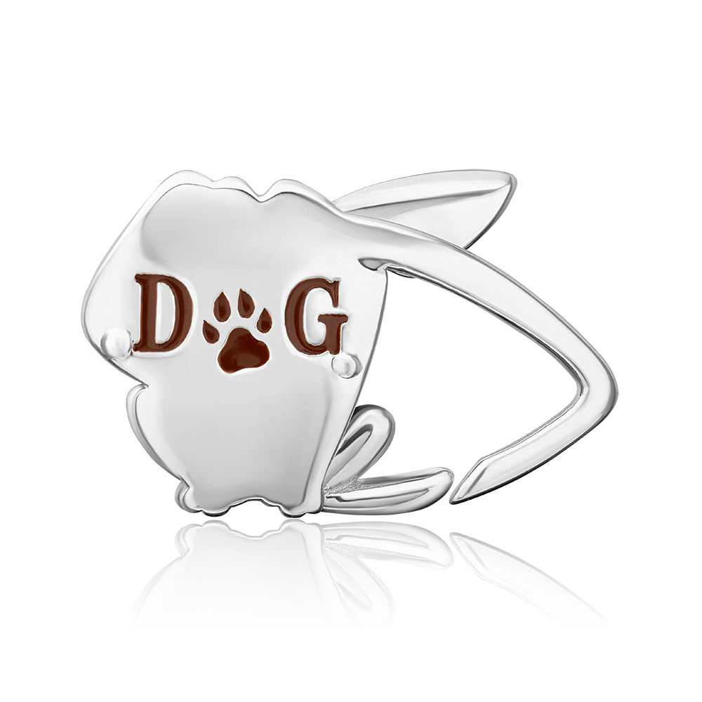 Соул «Собака» из серебра с эмалью 14-0017-00-000-0200