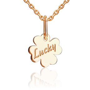 Подвеска «Удачливая» из красного золота 03-3662-00-000-1110