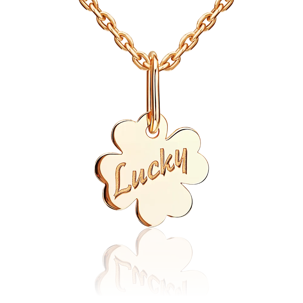 Подвеска «Удачливая» из красного золота 03-3662-00-000-1110