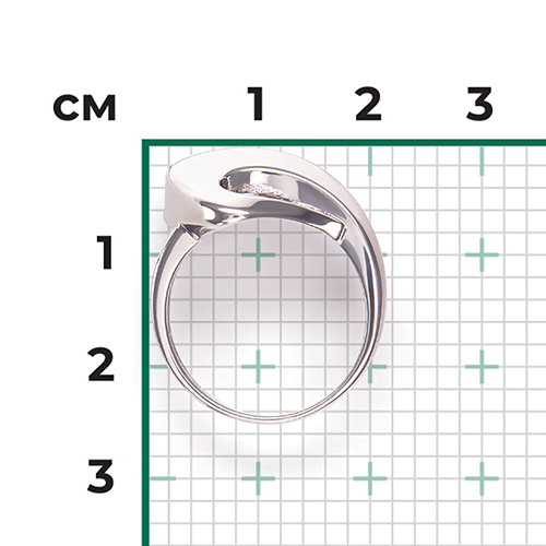 Кольцо из серебра с фианитами 01-5642-00-401-0200
