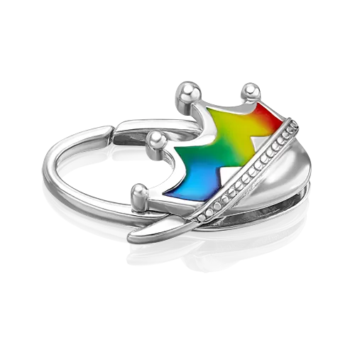 Соул «Корона» из серебра с эмалью 14-0007-00-000-0200