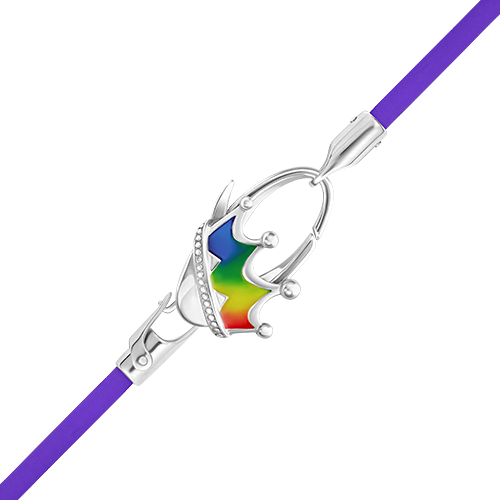 Соул «Корона» из серебра с эмалью 14-0007-00-000-0200