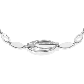 Браслет из белого золота с натуральными топазами white 05-0744-00-201-1120