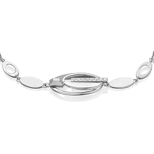 Браслет из белого золота с натуральными топазами white 05-0744-00-201-1120