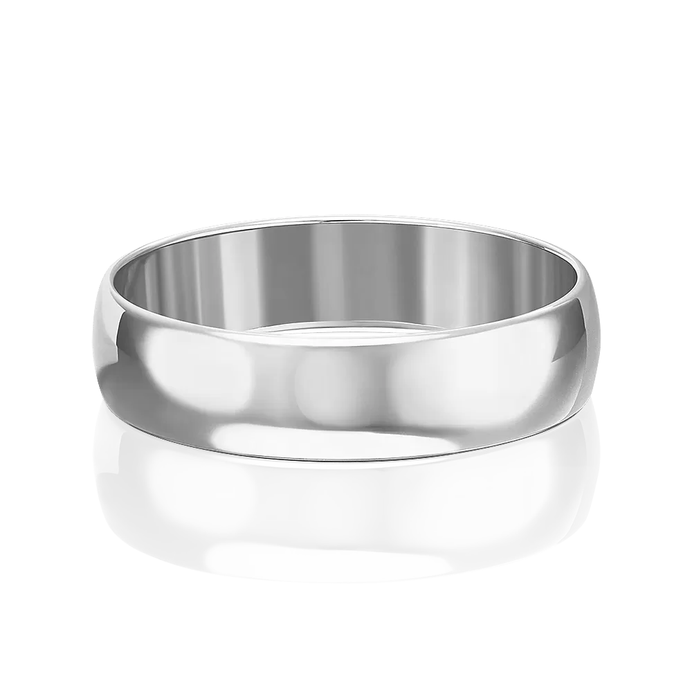 Обручальное кольцо из белого золота 01-2429-00-000-1120-11