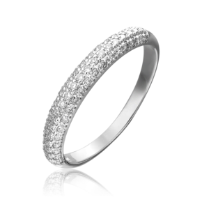 Кольцо из белого золота с бриллиантами 01-1481-00-101-1120-30