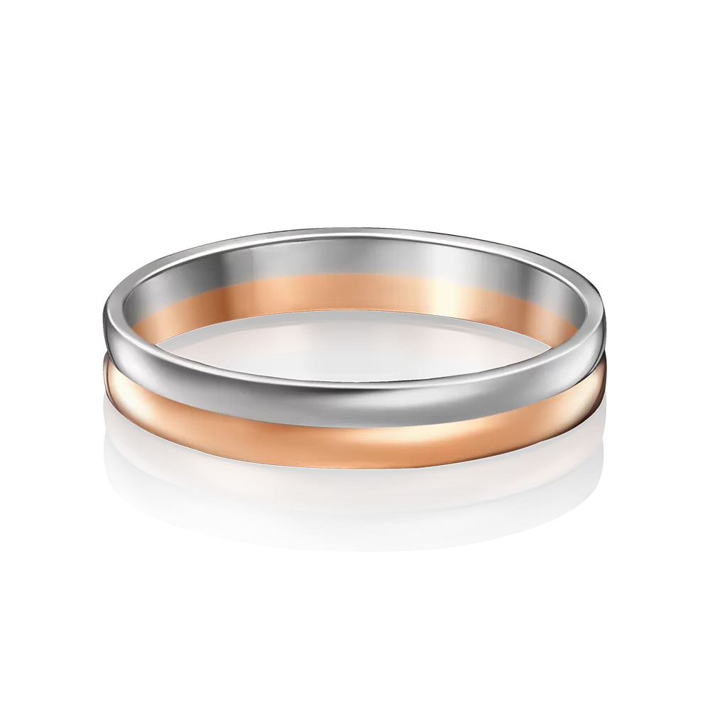 Обручальное кольцо из комбинированного золота 01-3250-00-000-1111-39