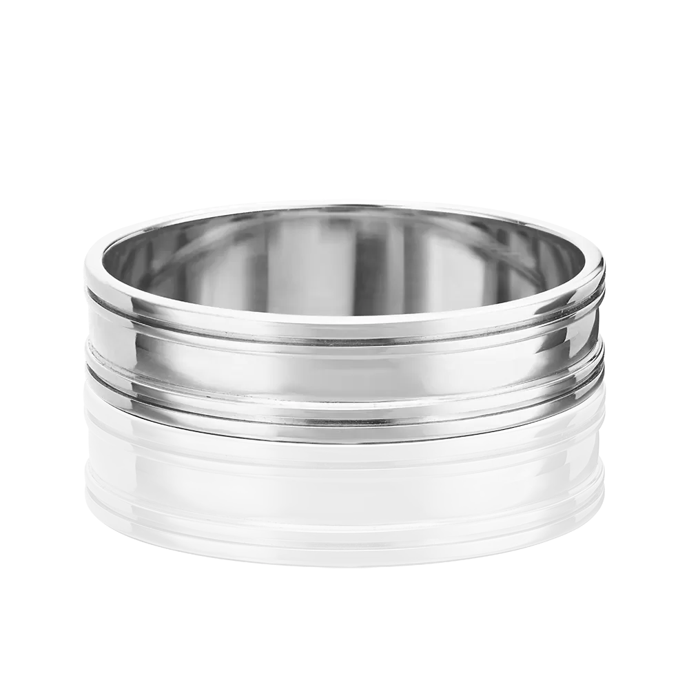 Обручальное кольцо из белого золота 01-3266-00-000-1120-18