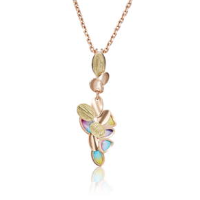 Подвеска из комбинированного золота с эмалью 03-2849-00-000-1113-48