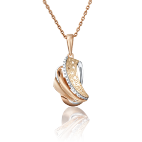 Подвеска из комбинированного золота 03-2868-00-000-1113-48