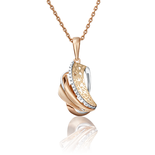 Подвеска из комбинированного золота 03-2868-00-000-1113-48