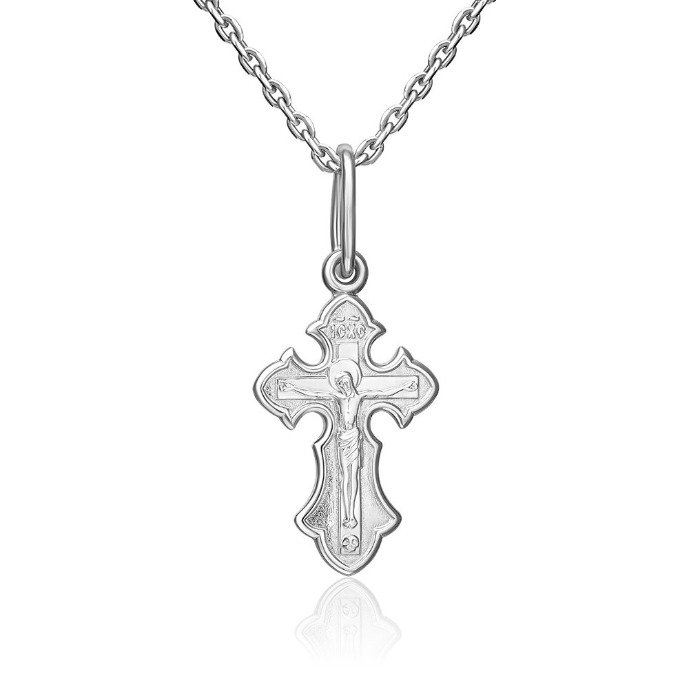 Православный крест из серебра 03-1633-00-000-0200
