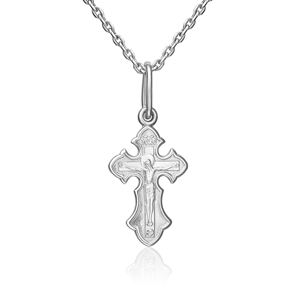 Православный крест из серебра 03-1633-00-000-0200