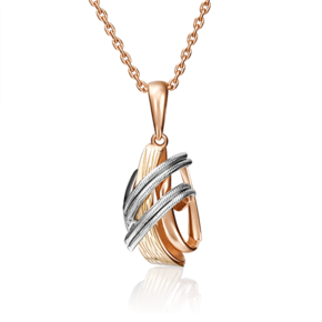 Подвеска из комбинированного золота 03-2901-00-000-1140-48