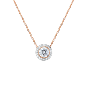 Колье из красного золота с фианитами 07-0171-00-401-1110