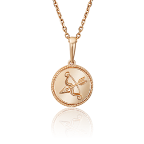 Подвеска «Знак зодиака Стрелец» из красного золота 03-3110-09-000-1110-66