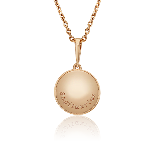 Подвеска «Знак зодиака Стрелец» из красного золота 03-3110-09-000-1110-66