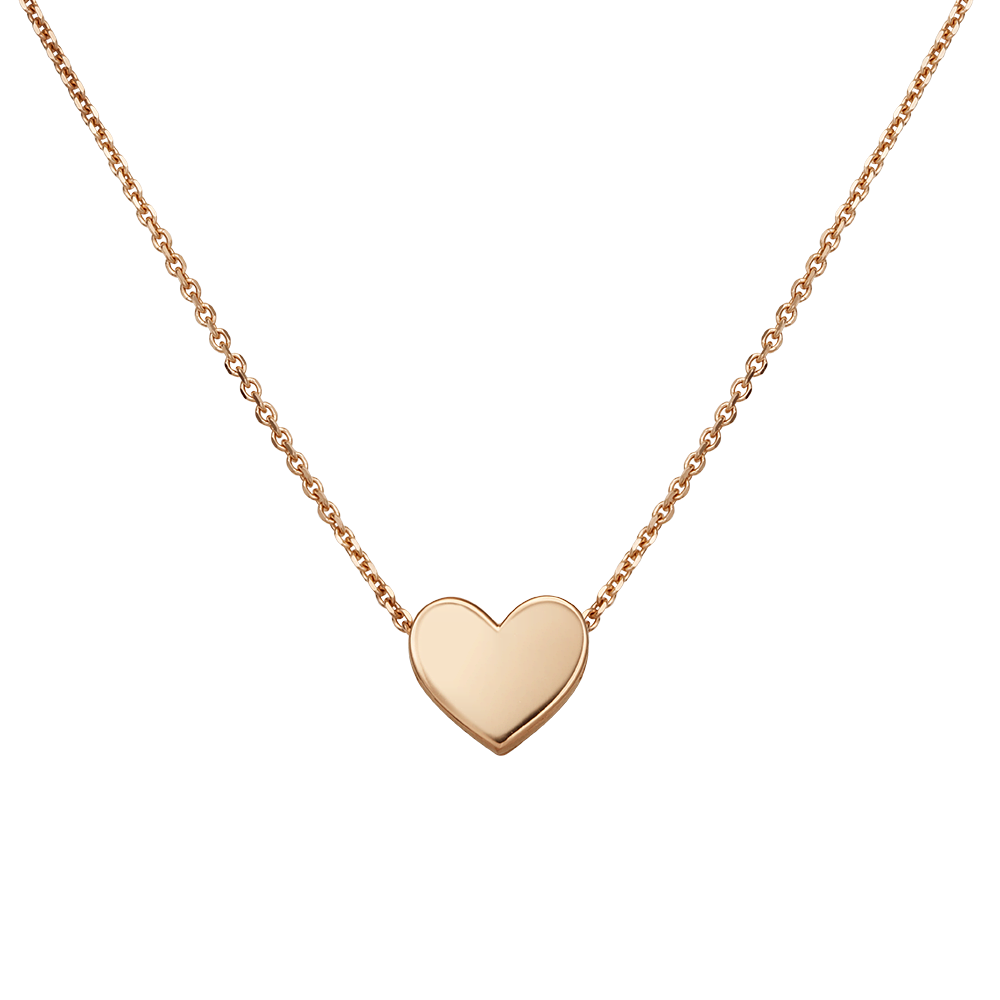 Колье «Сердце» из красного золота 07-0226-00-000-1110-42