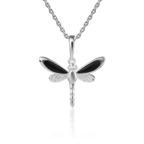 Подвеска «Стрекоза» из серебра с эмалью 03-3205-00-000-0200-71