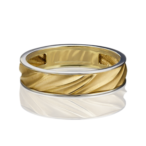 Обручальное кольцо из комбинированного золота 01-5448-00-000-1121-39