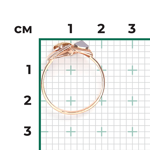 Кольцо из комбинированного золота 01-5128-00-000-1140-48